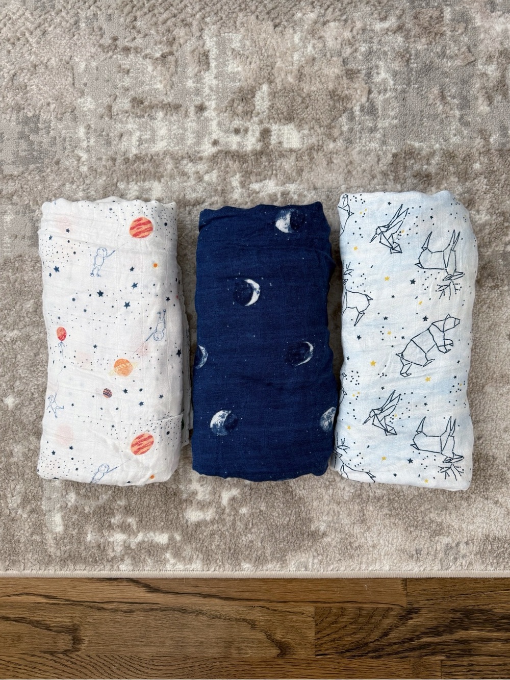 Aden + Anais White Label Swaddle Set